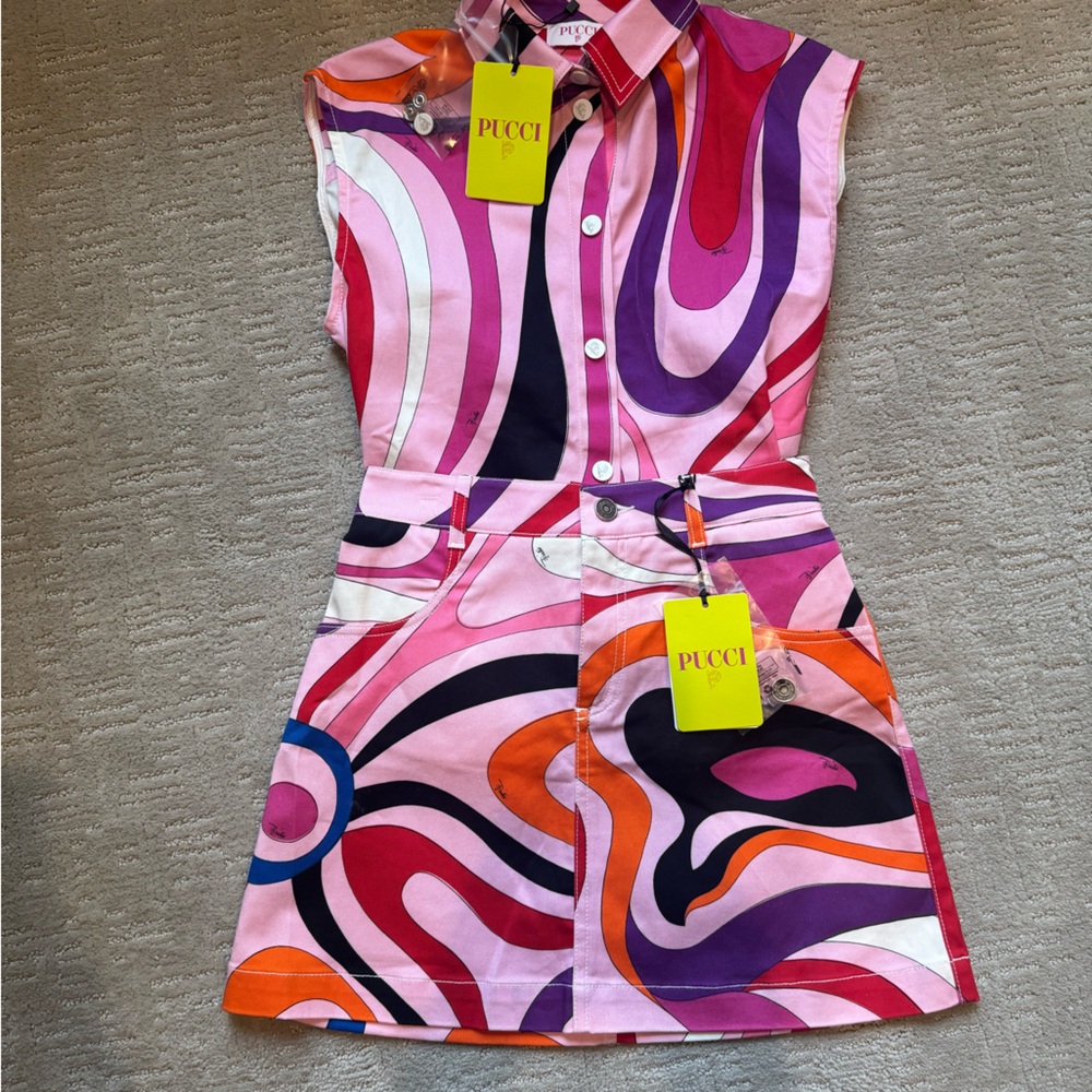 Pucci Multicolor Patterned set- girls size 12